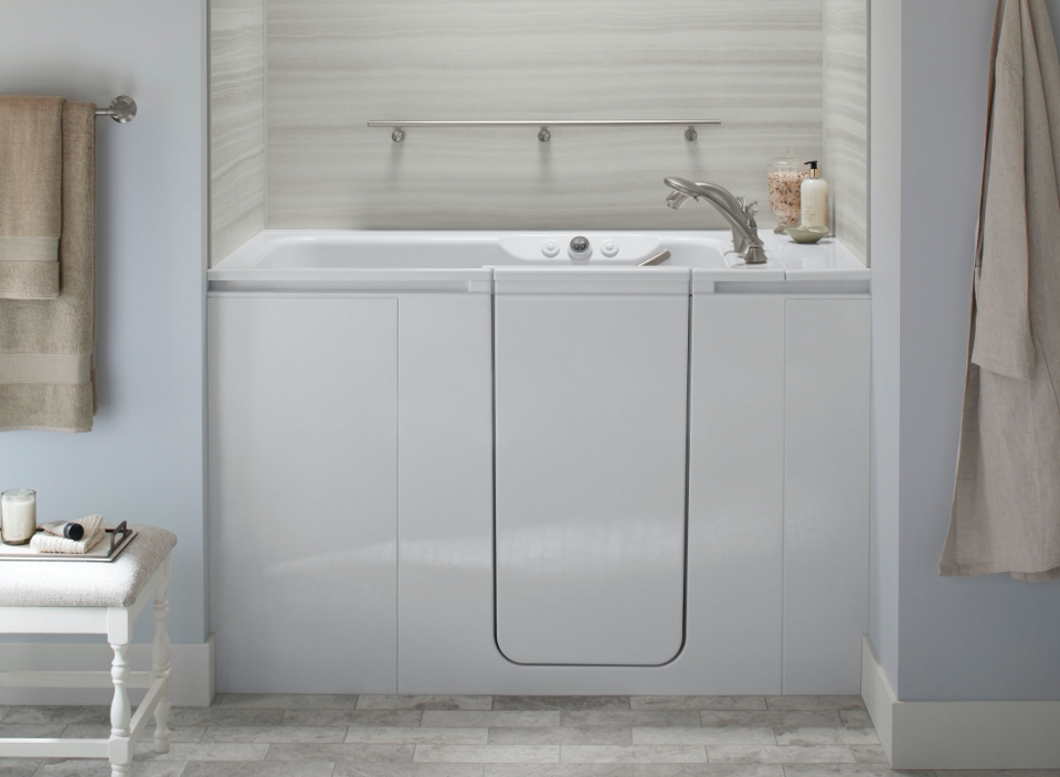 WalkIn Tub Accessories Shelving, Stability, & Storage KOHLER Walk